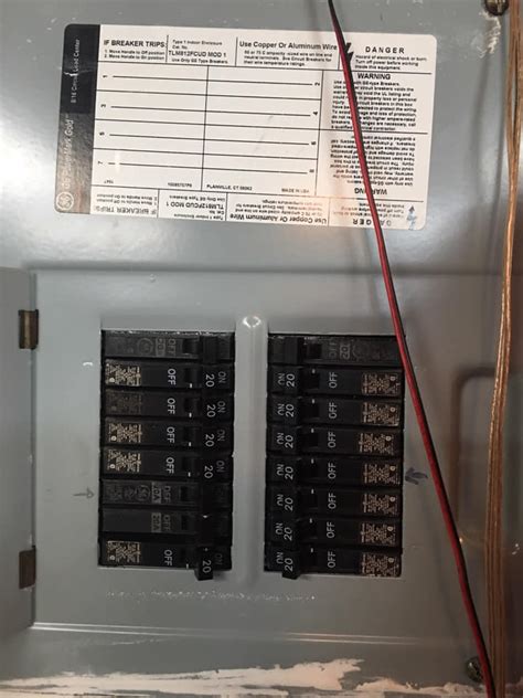 electrical breaker box determing size|typical breaker box sizes residential.